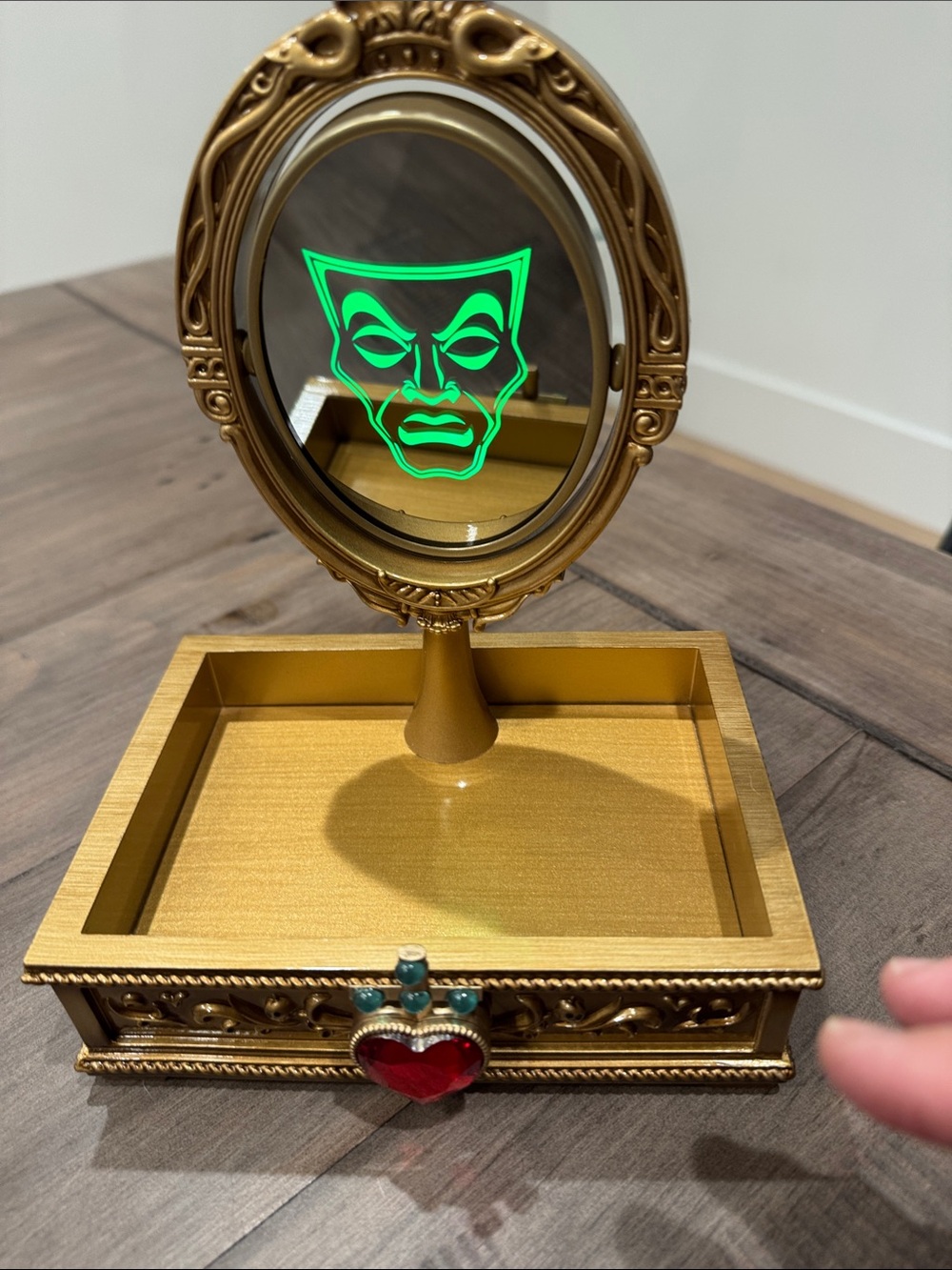 Bath and body works Disney Snow White Gold Vanity Tray